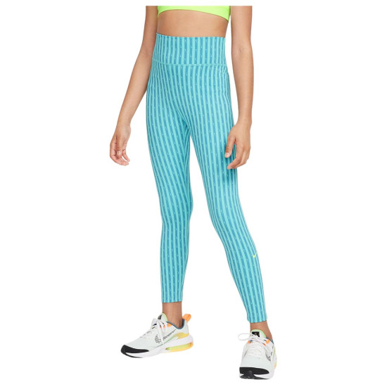 Nike Παιδικό κολάν One Dri-FIT High-Waisted Printed Leggings